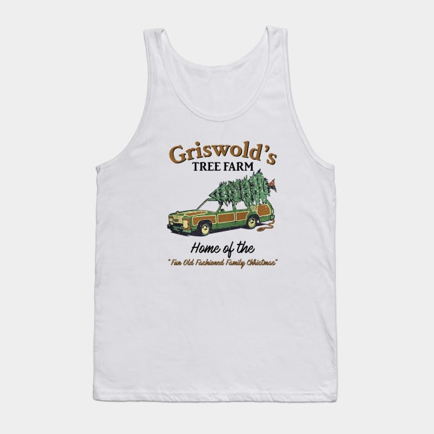 Griswold Tree Farm home of the fun old fashioned family christmas Tank Top by Leblancd Nashb